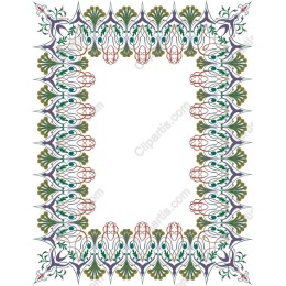 Floral Decorative Frame