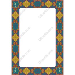 Vibrant Ornamental Frame /