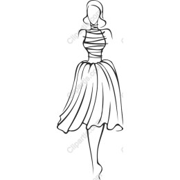 Chic Fashion Model