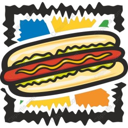 Vibrant Hot Dog