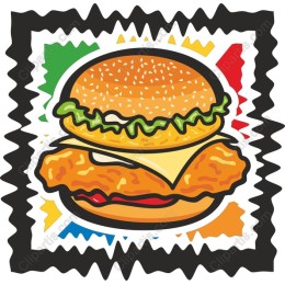 Playful Chicken Sandwich