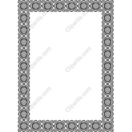 Elegant Geometric Border Frame