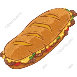 Delicious Sub Sandwich