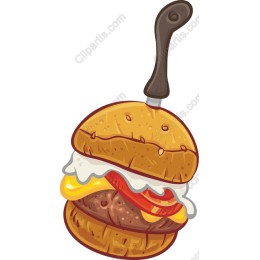 Whimsical Hamburger