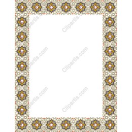 Elegant Floral Decorative Frame