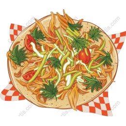 Vibrant Noodle Dish