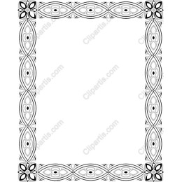 Elegant Floral Frame