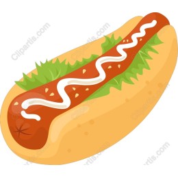 Vibrant Hot Dog