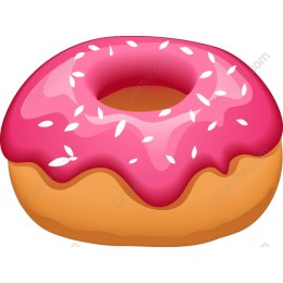 Sweet Pink Donut