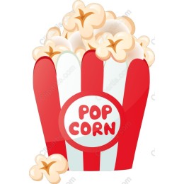Colorful Popcorn Bucket