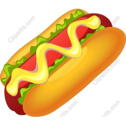 Vibrant Hot Dog