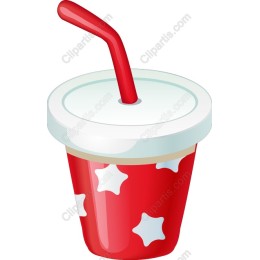 Red Cup with Straw