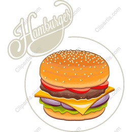 Vibrant Hamburger