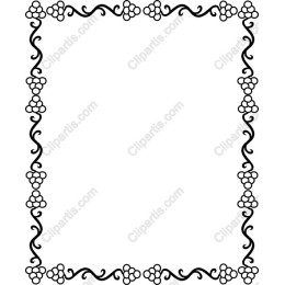Grape Vine Decorative Frame
