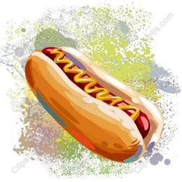 Vibrant Hot Dog