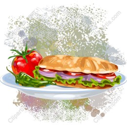 Vibrant Sandwich