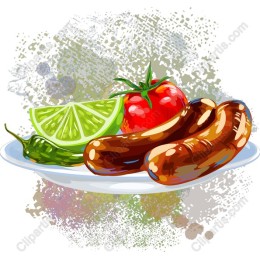 Delicious Sausage Plate