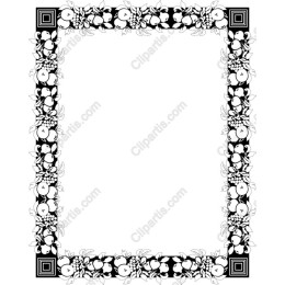 Fruit and Floral Border