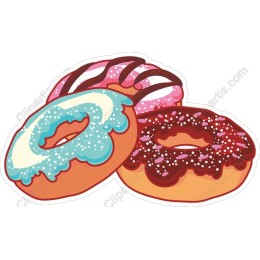 Vibrant Donut Delight