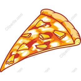 Hawaiian Pizza Slice