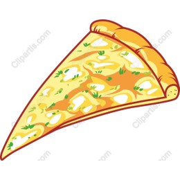 Vibrant Pizza Slice