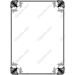 Elegant Floral Frame