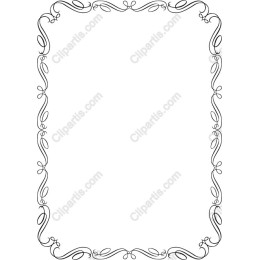 Elegant Ornate Decorative Border