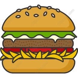 Vibrant Burger