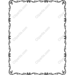 Elegant Ornate Vintage Frame