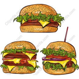 Vibrant Burger Collection