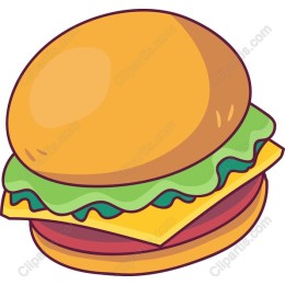 Vibrant Hamburger