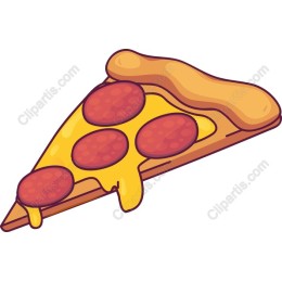 Pepperoni Pizza Slice