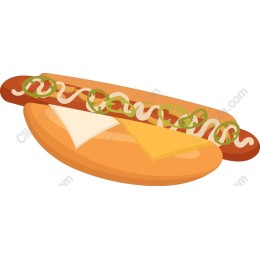 Vibrant Hot Dog