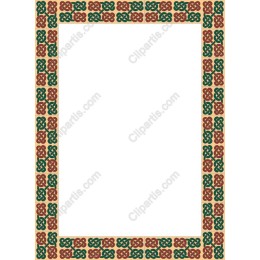 Decorative Knot Pattern Frame