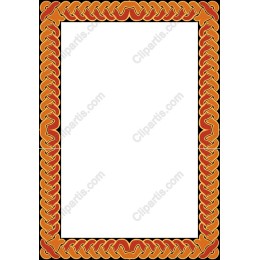 Elegant Braided Decorative Frame