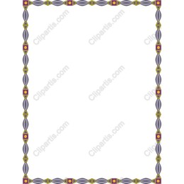 Vibrant Decorative Border