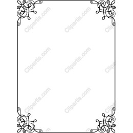 Elegant Blank Frame