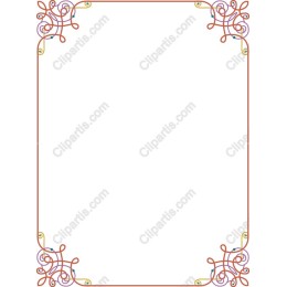 Elegant Swirl Frame