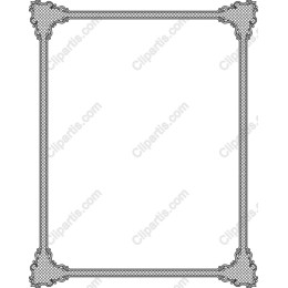 Elegant Vintage Border Frame