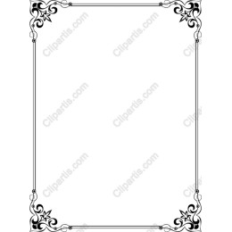 Ornate Floral Border