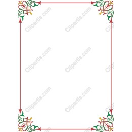 Decorative Holiday Border