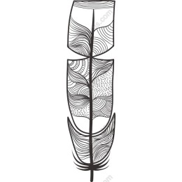 Elegant Stylized Plant