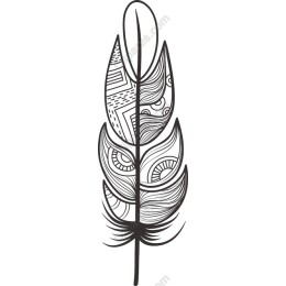 Stylized Feather