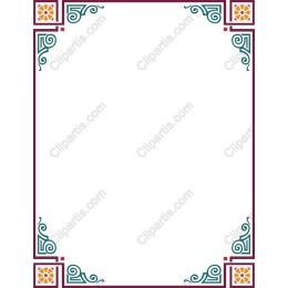 Artistic Geometric Frame