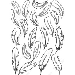 Feather Clipart Bundle - 20 Unique