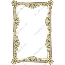 Elegant Vintage Frame for Invitations and
