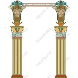 Elegant Corinthian Columns