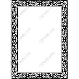 Ornate Floral Frame