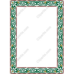 Ornate Floral Border