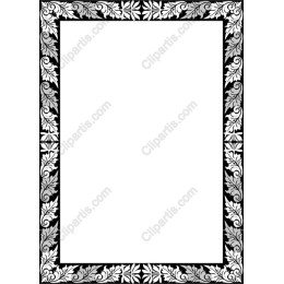 Elegant Floral Frame